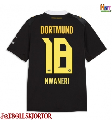 Borussia Dortmund Ethan Nwaneri #18 Bortatröja 2026-27 Kortärmad